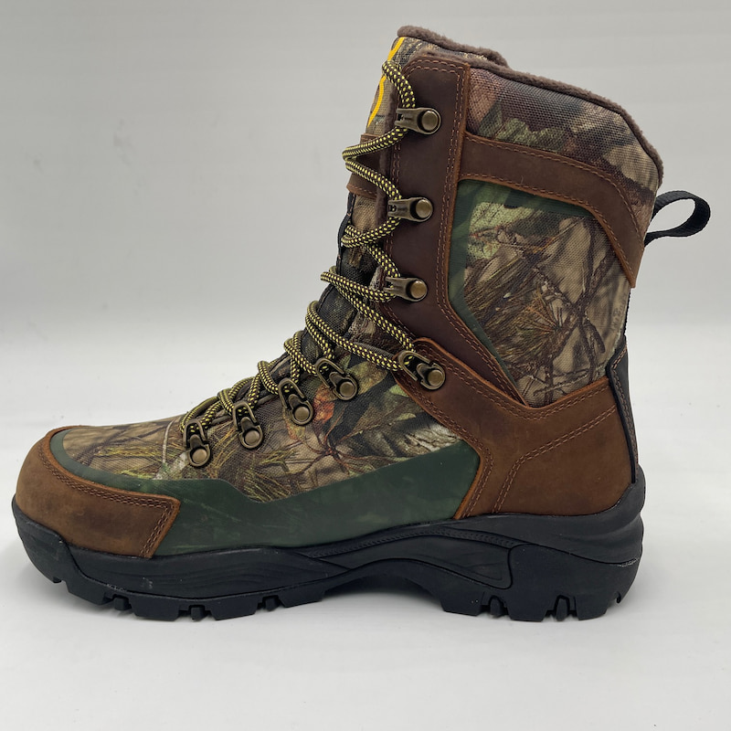 Top-grain Camo Boots Water-resistant