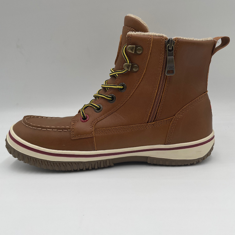 Top-grain Water-resistant Winter Zip Boots