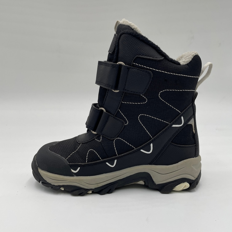 Hook-and-Loop Snow Boots For Kids