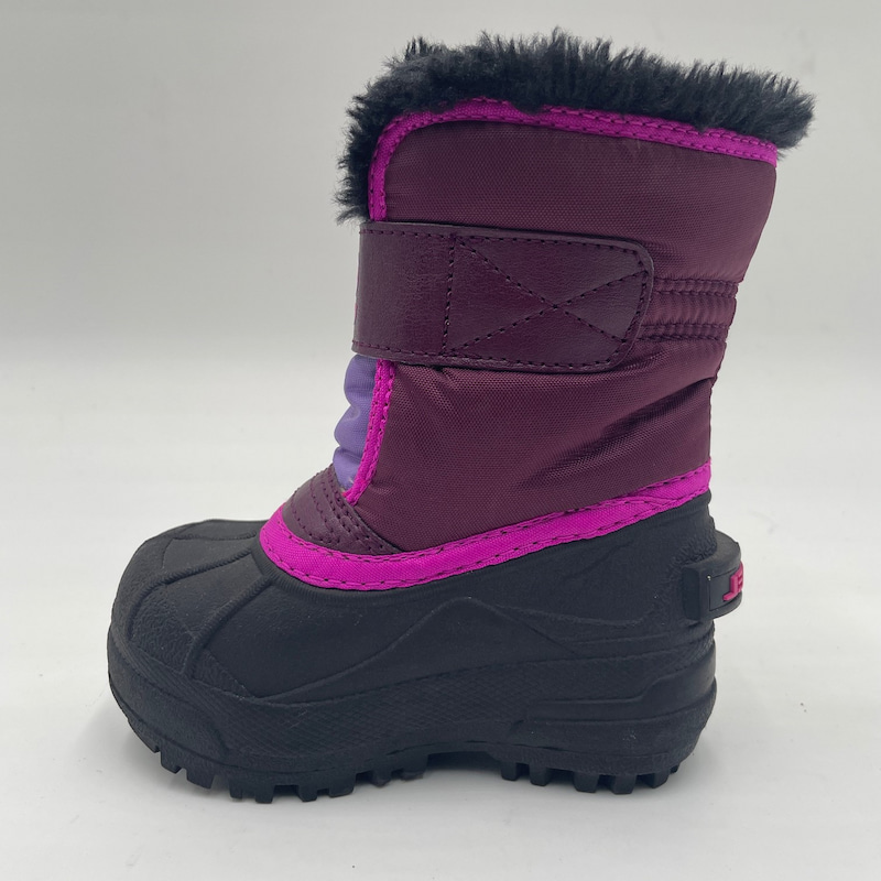 Fleece Strap Snow Boots For Kids