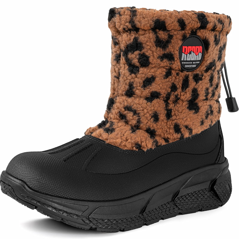 Waterproof Slip-on Winter Boots Lamb Wool