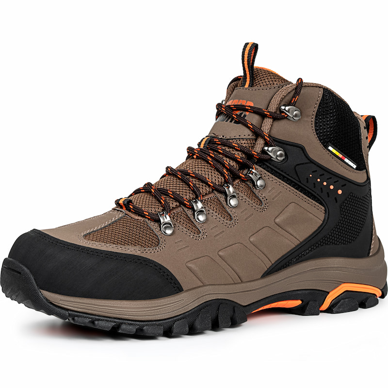 Mens Waterproof Synthetic Lace-up Hiking Boots