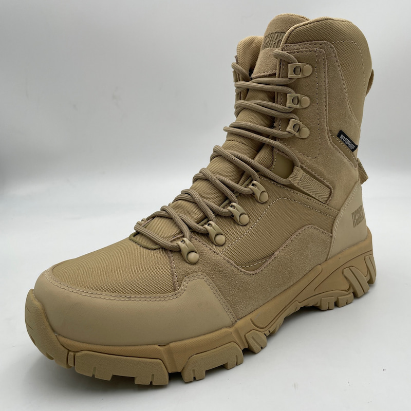 Waterproof Military Tactical Boots Suede Leather