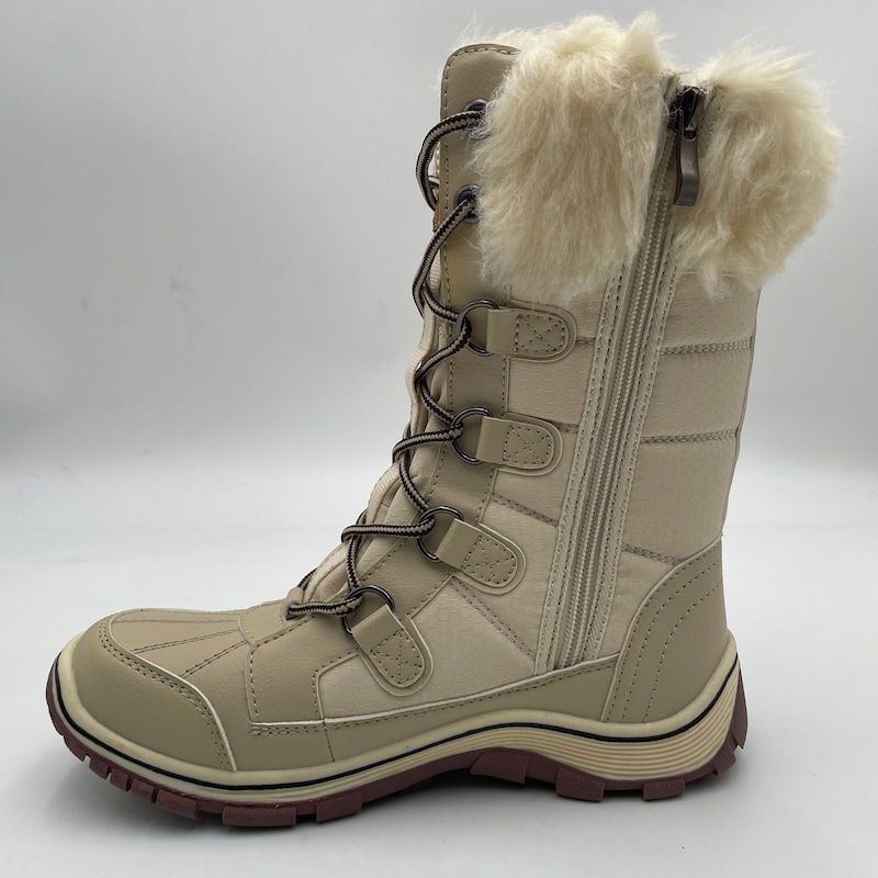 Waterproof High-top Snow Boots Synthetic Leather