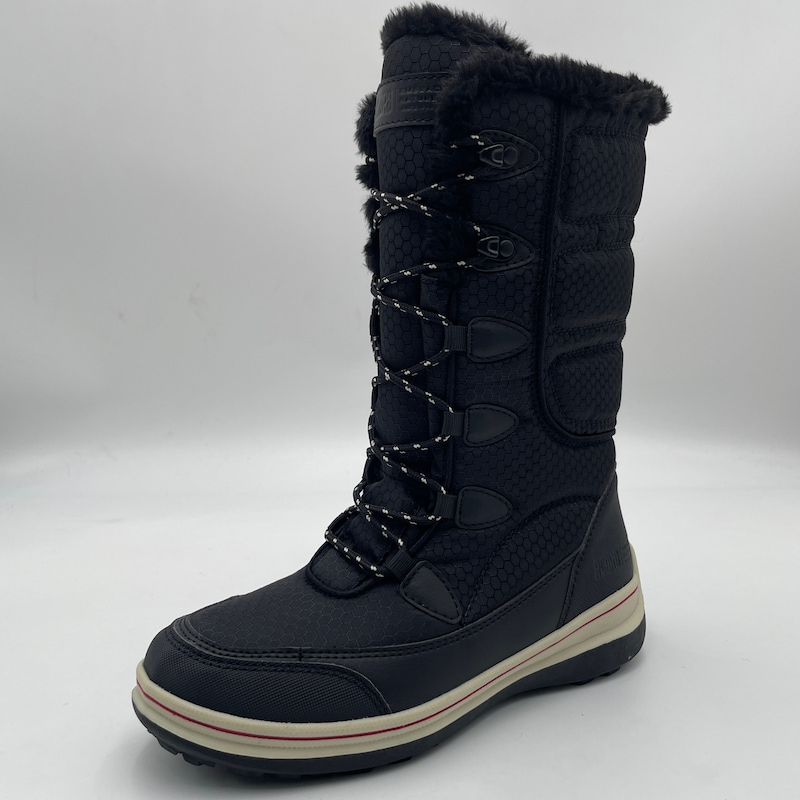 Snow Boots Women Fur-lined TPR Outsole