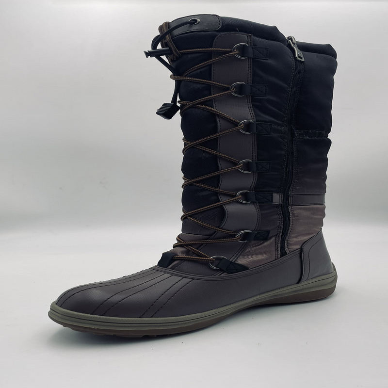 Waterproof Knee-high Snow Boots Synthetic Leather