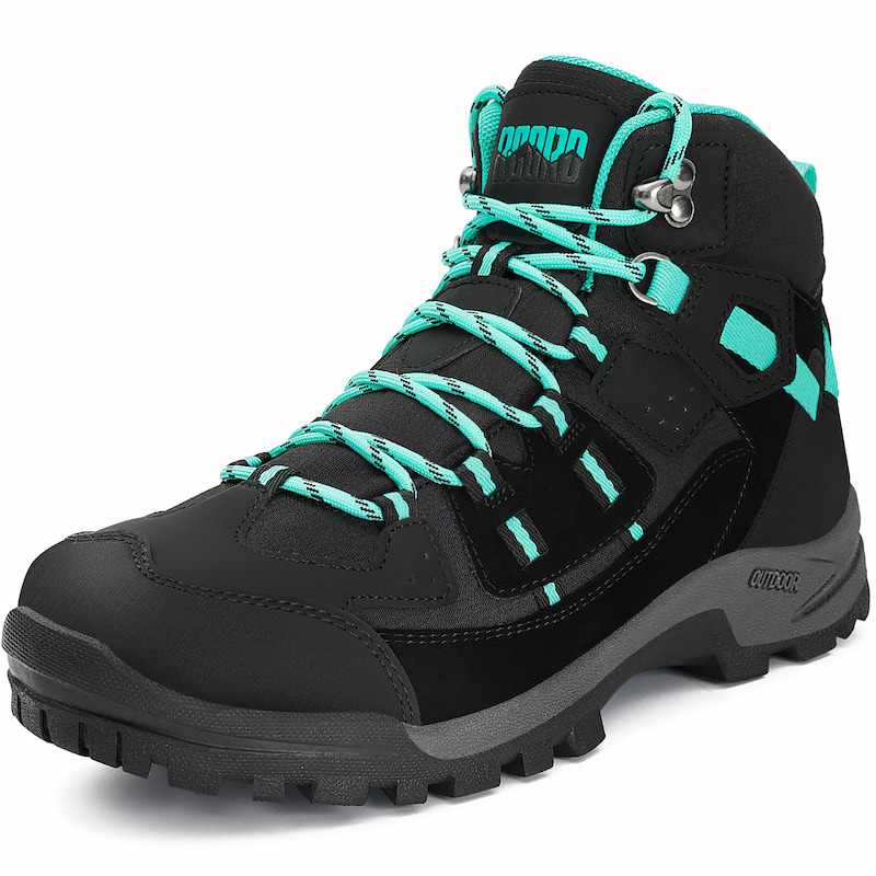 Waterproof Womens Hiking Boots Black