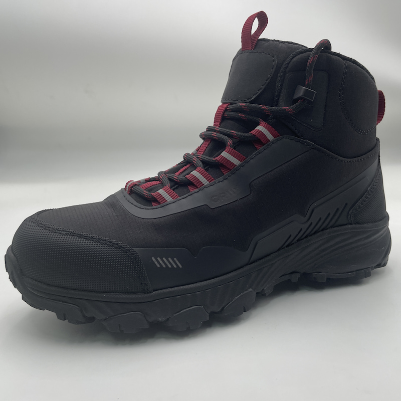 Mens Waterproof Steel Toe Puncture-proof Safety Shoes