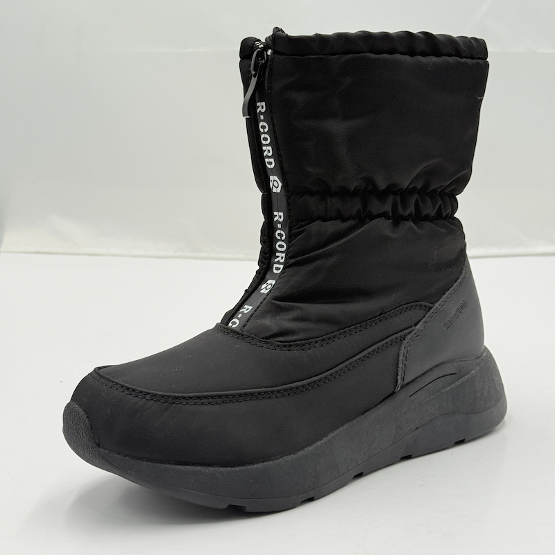 Womens Waterproof Zipper Snow Boots